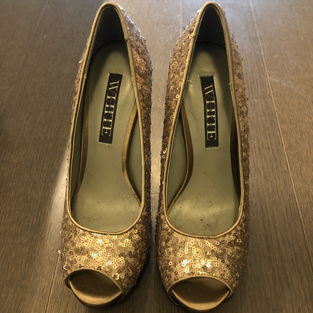 Gold heels